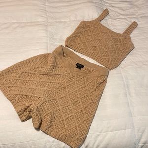 Knit Anthropology Lounge Set XS